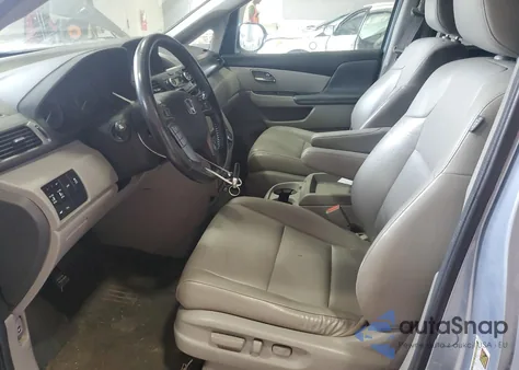 2014 Honda Odyssey Touring from USA, damaged, VIN 5FNRL5H91EB064023